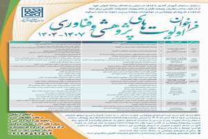  فراخوان اولویت های پژوهشی و فناوری سازمان سنجش 